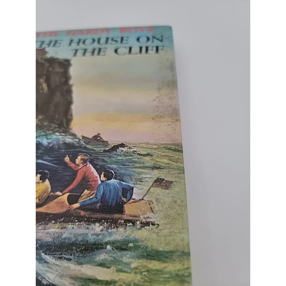 The Hardy Boys Lot Of 3 Vintage Books Blue‎ Top Pages